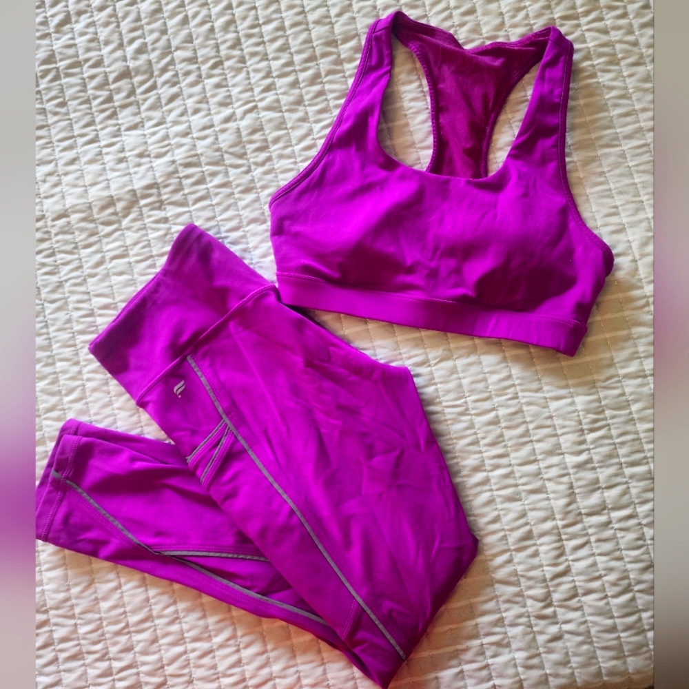 Women's Purple Activewear Set